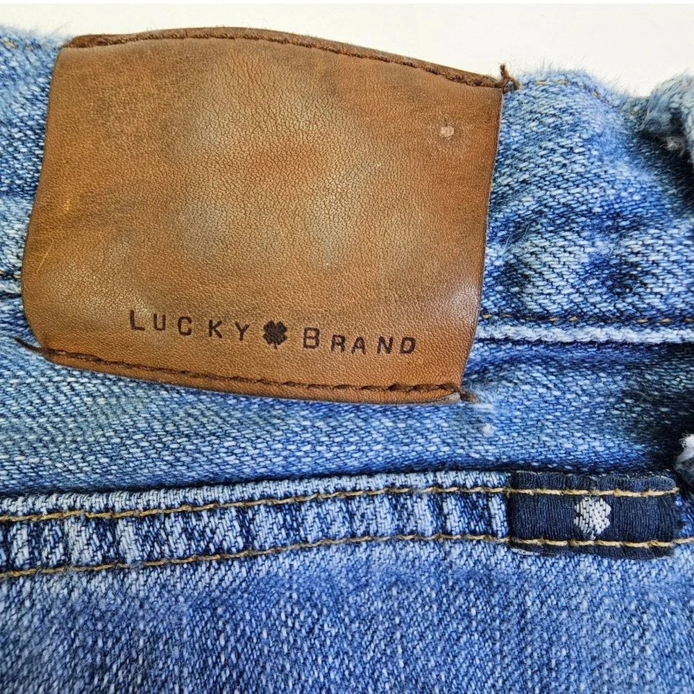Lucky Brand 361 Vintage Straight Mens Blue‎ Medium Wash Denim Jeans 36x30